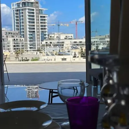 Apartmán New Two Bedroom Penthouse In Swieqi/st.julian's